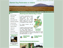 Tablet Screenshot of irishbogrestorationproject.ie
